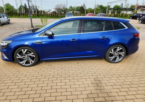 Renault Megane cena 67500 przebieg: 158500, rok produkcji 2016 z Tarczyn małe 56